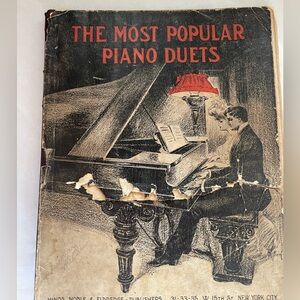 Antique and vintage sheet music.
